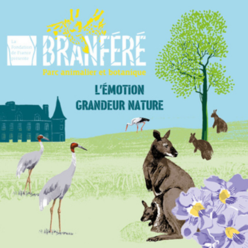 Parc animalier, botanique et parcabout de Branféré